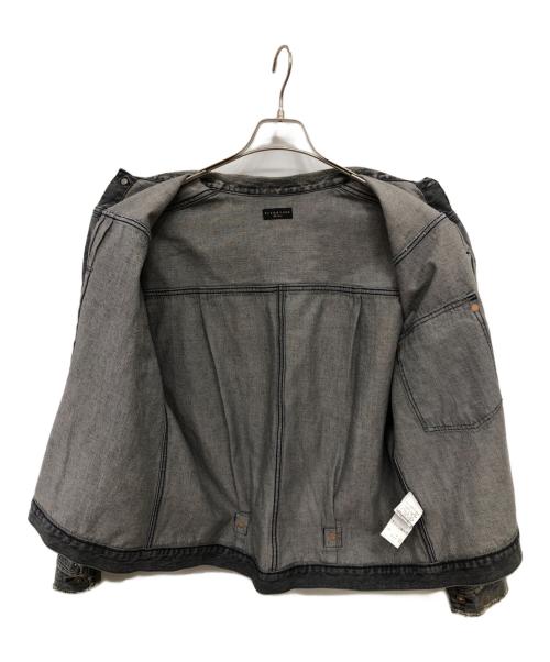 flagstuff（フラグスタフ）flagstuff (フラグスタフ) トラッカージャケット スタイル1st／TRACKER JACKET STYLE 1ST ブラック サイズ:Ｌの古着・服飾アイテム