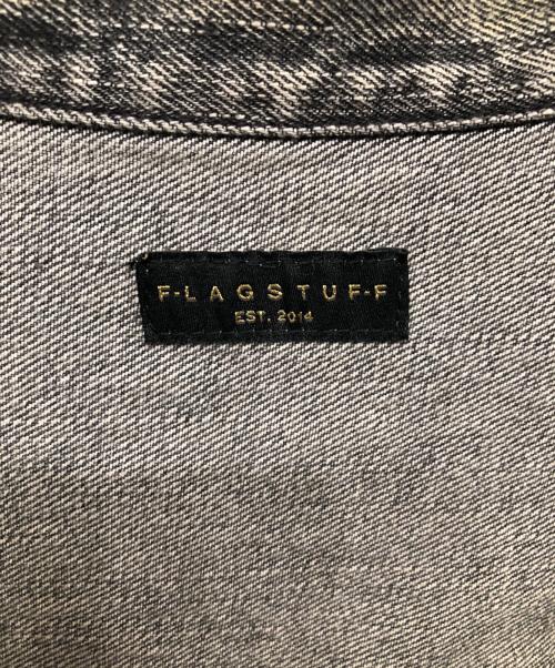 flagstuff（フラグスタフ）flagstuff (フラグスタフ) トラッカージャケット スタイル1st／TRACKER JACKET STYLE 1ST ブラック サイズ:Ｌの古着・服飾アイテム