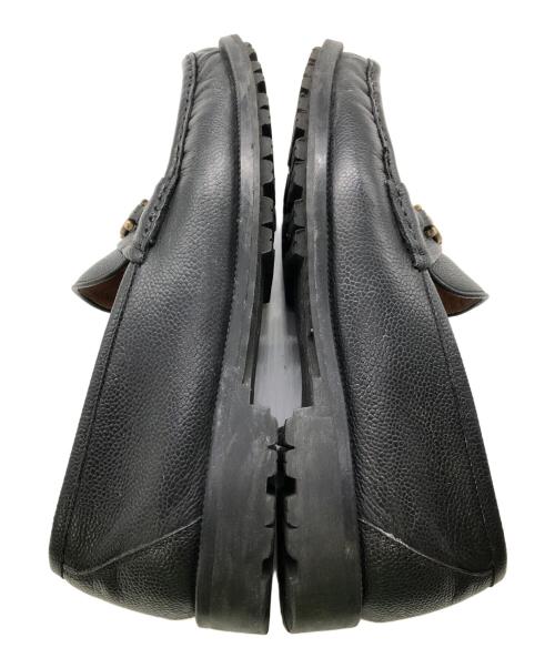 Salvatore Ferragamo（サルヴァトーレ フェラガモ）Salvatore Ferragamo (サルヴァトーレ フェラガモ) ガンチーニローファー／GANCINO LOAFER ブラック サイズ:27cmの古着・服飾アイテム