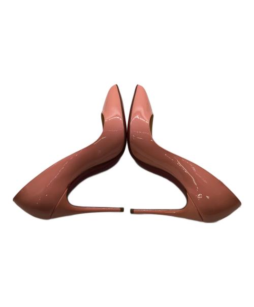 Christian Louboutin（クリスチャン・ルブタン）Christian Louboutin (クリスチャン・ルブタン) ピガール フォリーズ エナメルパンプス／PIGALLE FOLLIES ENAMEL PUMPS ピンク サイズ:36 1/2の古着・服飾アイテム
