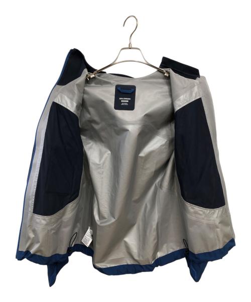 SALOMON（サロモン）SALOMON (サロモン) アウトライン ゴアテックス ハイブリッド ジャケット／OUTLINE GTX HYBRID JACKET ネイビー サイズ:Mの古着・服飾アイテム