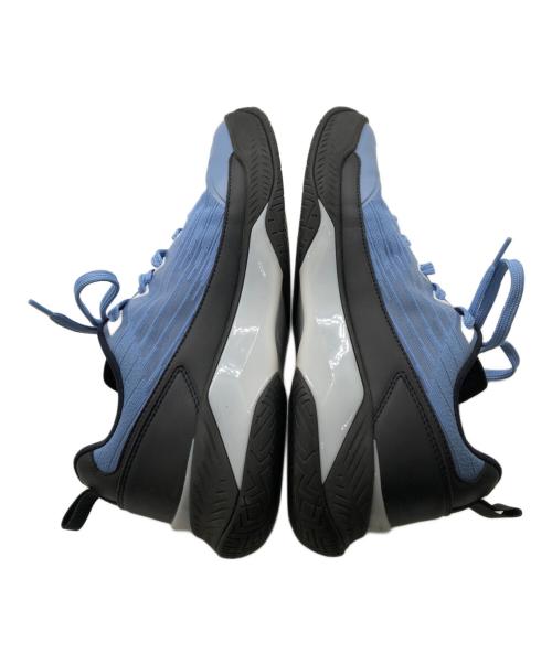 HUGO BOSS（ヒューゴ ボス）HUGO BOSS (ヒューゴ ボス) ミックスマテリアルスニーカー／MIX MATERIAL SNEAKERS ブルー サイズ:26.5cmの古着・服飾アイテム