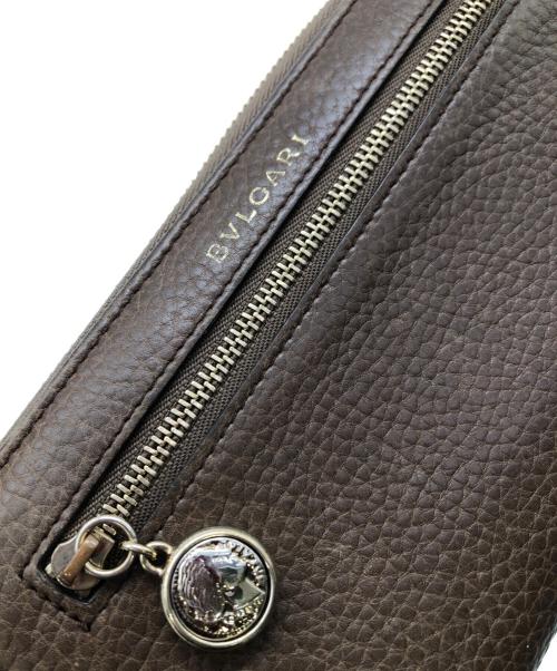 BVLGARI（ブルガリ）BVLGARI (ブルガリ) モネーテ ウォレット／MONETE WALLET ブラウンの古着・服飾アイテム
