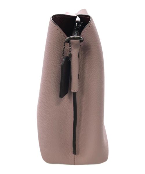 COACH（コーチ）COACH (コーチ) ウィロウショルダーバッグ／WILLOW  SHOULDER BAG ピンク×パープルの古着・服飾アイテム