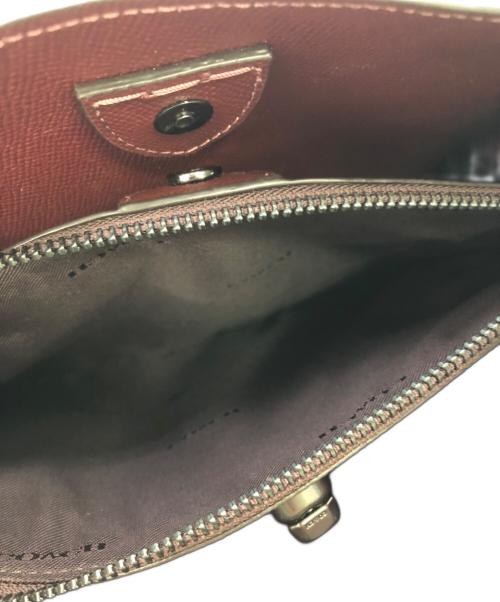 COACH（コーチ）COACH (コーチ) ウィロウショルダーバッグ／WILLOW  SHOULDER BAG ピンク×パープルの古着・服飾アイテム