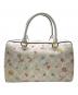 COACH (コーチ) シグネチャー ミスティカル フローラルプリント ローワン サッチェル／SIGNATURE MYSTICAL FLORAL PRINT ROWAN SATCHEL ホワイト：15000円
