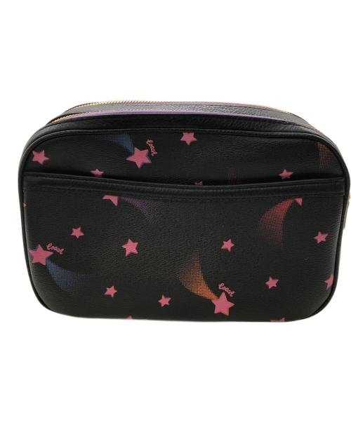 COACH（コーチ）COACH (コーチ) ジェス ディスコスター プリント クロスボディバッグ／JES DISCO STAR PRINTCROSSBODY BAG ブラックの古着・服飾アイテム