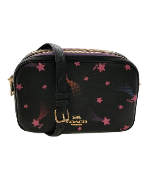 COACH（コーチ）COACH (コーチ) ジェス ディスコスター プリント クロスボディバッグ／JES DISCO STAR PRINTCROSSBODY BAG ブラックの古着・服飾アイテム