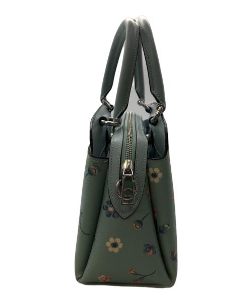 COACH（コーチ）COACH (コーチ) ブルーマルチ マイフラワー ミニリリー／BLUE MULTI MY FLOWER MINI LILLIE ライトグリーンの古着・服飾アイテム