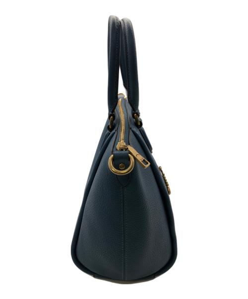 COACH（コーチ）COACH (コーチ) エリス サッチェル／ELISE SATCHEL ブルーの古着・服飾アイテム