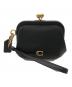 COACH（コーチ）の古着「KISS LOCK COIN PURSE／キスロックコインパース」｜ブラック