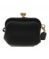COACH (コーチ) KISS LOCK COIN PURSE／キスロックコインパース ブラック：11000円