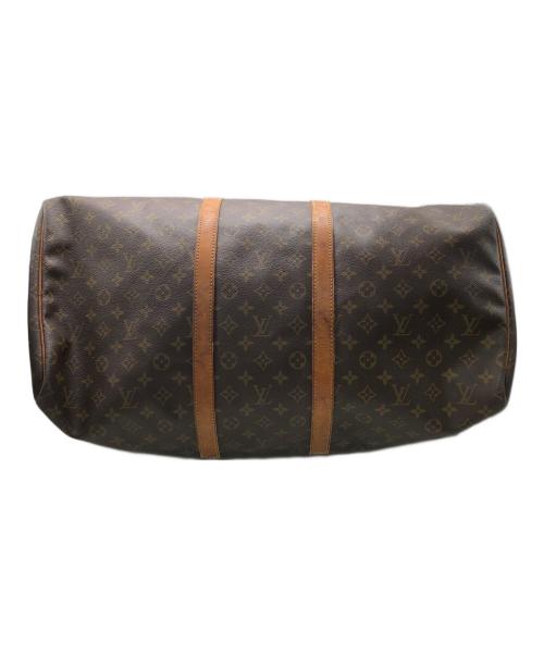 LOUIS VUITTON（ルイ ヴィトン）LOUIS VUITTON (ルイ ヴィトン) モノグラム・キーポル55／MONOGRAM KEEPALL 55 ブラウンの古着・服飾アイテム