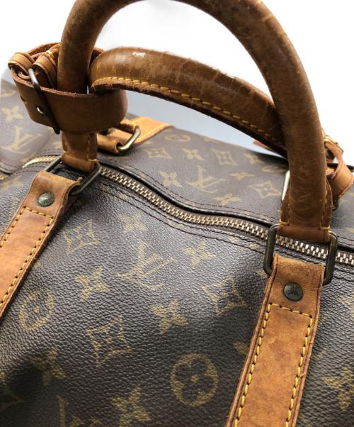 LOUIS VUITTON（ルイ ヴィトン）LOUIS VUITTON (ルイ ヴィトン) モノグラム・キーポル55／MONOGRAM KEEPALL 55 ブラウンの古着・服飾アイテム