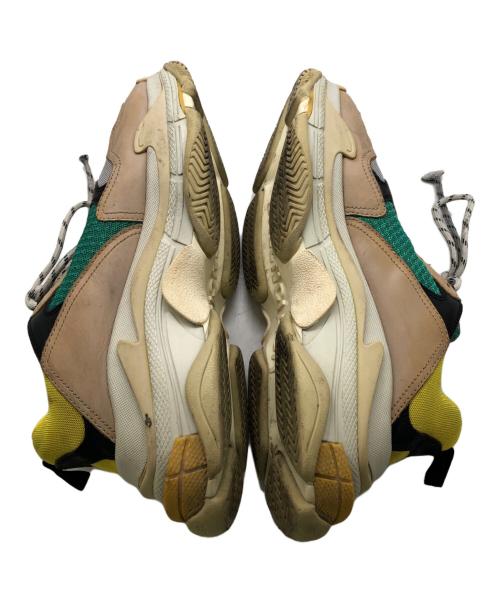 BALENCIAGA（バレンシアガ）BALENCIAGA (バレンシアガ) トリプルS スニーカー／TRIPLE S SNEAKERS ブラウン×ベージュ サイズ:42の古着・服飾アイテム