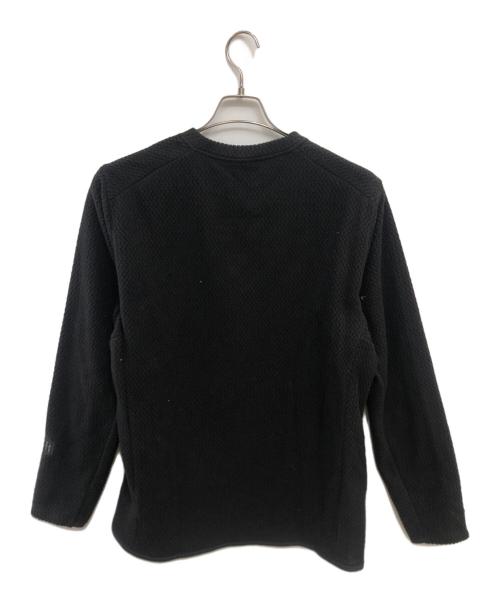 Patagonia（パタゴニア）Patagonia (パタゴニア) Men's R1 Air Crew／メンズ R1 エアクルー ブラック サイズ:Lの古着・服飾アイテム