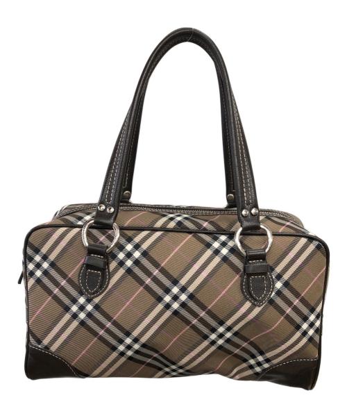BURBERRY BLUE LABEL（バーバリー ブルー レーベル）BURBERRY BLUE LABEL (バーバリーロンドンブルーレーベル) ハンドバッグ／HAND BAG ブラウンの古着・服飾アイテム