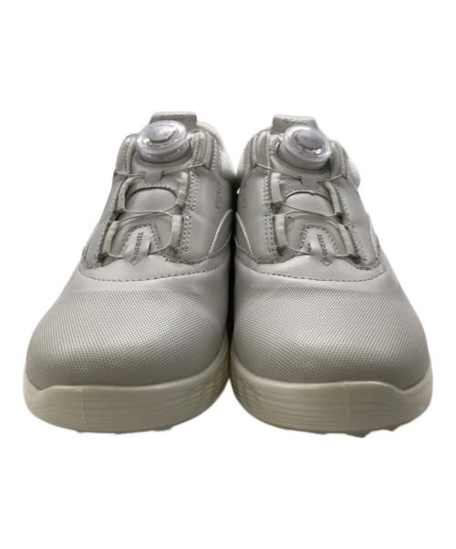 ECCO GOLF（エコー）ECCO GOLF (エコー) ウーマンズ S スリー ボア／WOMENS S-THREE BOA ホワイト サイズ:23.5cmの古着・服飾アイテム