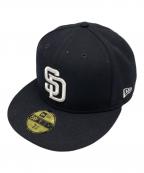 New Era×WIND AND SEAニューエラ×ウィンダンシー）の古着「サンディエゴ・パドレス ベースボールキャップ／SAN DIEGO PADRES BASEBALL CAP」｜ネイビー