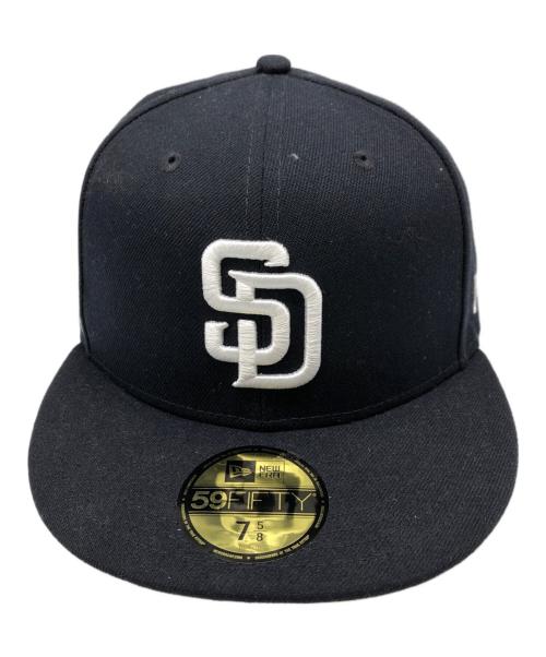 New Era（ニューエラ）New Era (ニューエラ) WIND AND SEA (ウィンダンシー) サンディエゴ・パドレス ベースボールキャップ／SAN DIEGO PADRES BASEBALL CAP ネイビー サイズ:7 5/8の古着・服飾アイテム