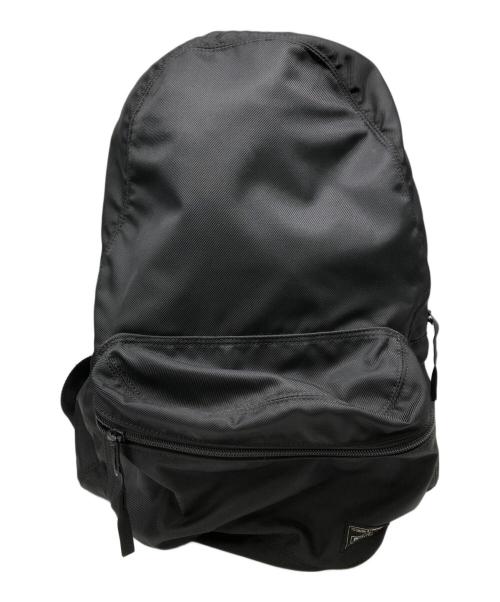 PORTER（ポーター）PORTER (ポーター) ラウンドデイパック／ROUND DAY PACK ブラックの古着・服飾アイテム