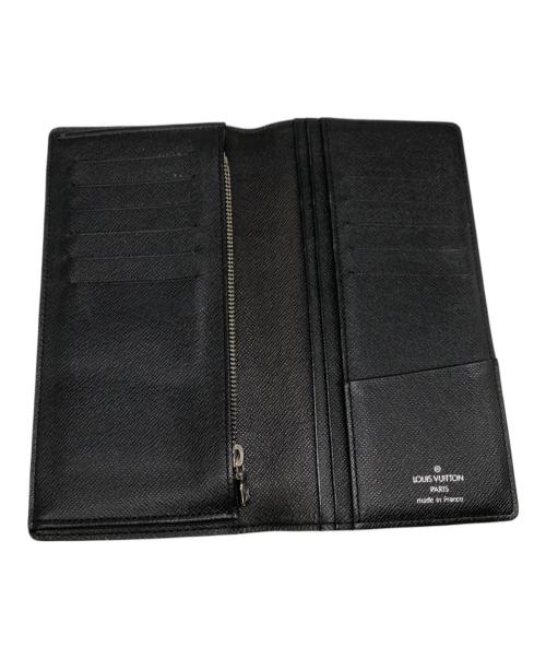 LOUIS VUITTON（ルイ ヴィトン）LOUIS VUITTON (ルイ ヴィトン) ダミエ ポルトフォイユ・ブラザ／Ⅾ’AMIER PORTEFEUILLE BRAZZA ブラックの古着・服飾アイテム