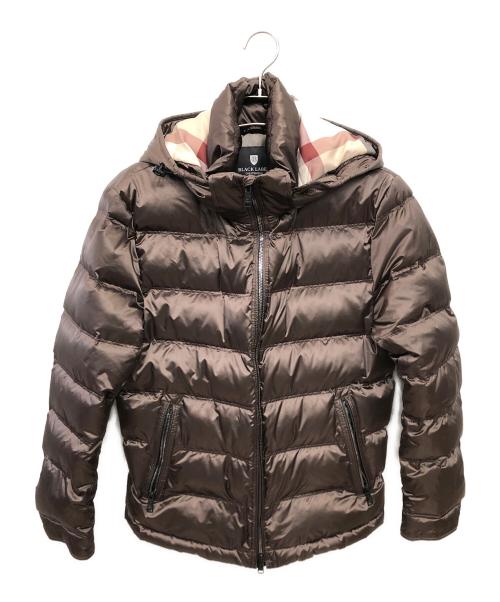 BLACK LABEL CRESTBRIDGE（ブラックレーベル クレストブリッジ）BLACK LABEL CRESTBRIDGE (ブラックレーベル クレストブリッジ) ダウンジャケット／DOWN JKT ブラウン サイズ:XLの古着・服飾アイテム
