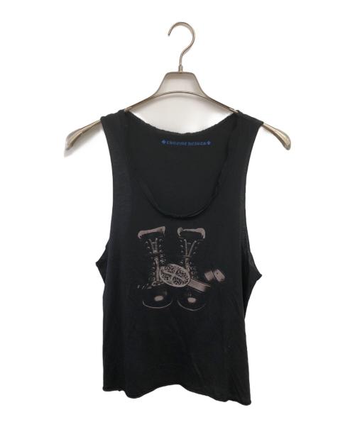 CHROME HEARTS（クロムハーツ）CHROME HEARTS (クロムハーツ) タンクトップ／TANK TOP ブラック サイズ:Mの古着・服飾アイテム