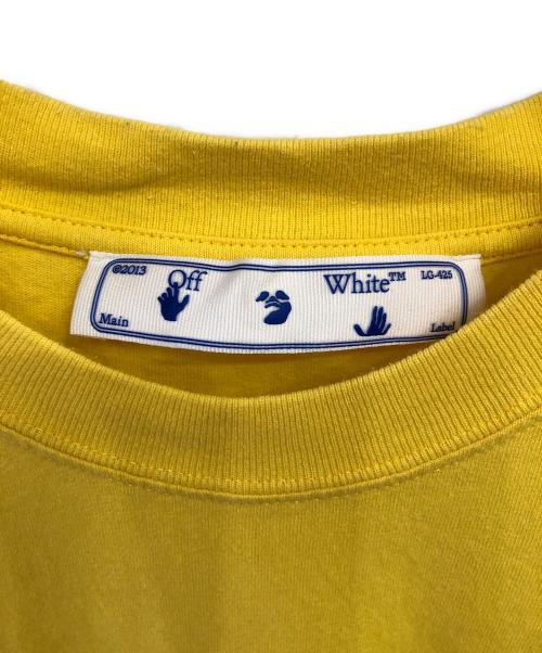 OFFWHITE（オフホワイト）OFFWHITE (オフホワイト) プリントTシャツ／PRINT T-SHIRT イエロー サイズ:Sの古着・服飾アイテム