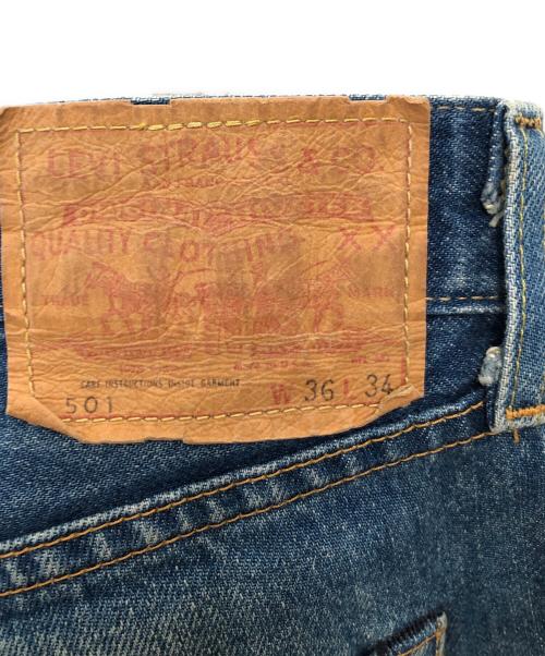 LEVI'S VINTAGE CLOTHING（リーバイス ビンテージ クロージング）LEVI'S VINTAGE CLOTHING (リーバイス ビンテージ クロージング) 501 ダメージ加工デニムパンツ／501 DISTRESSED EFFECT DENIM PANTS インディゴ サイズ:36の古着・服飾アイテム