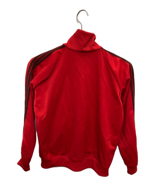adidas Originals（アディダスオリジナル）adidas Originals (アディダスオリジナル) 80’s デサント製ジップアップトラックジャケット／80'S ZIP-UP TRACK JACKET レッド×ブラウン サイズ:Lの古着・服飾アイテム