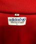 中古・古着 adidas Originals (アディダスオリジナル) 80’s デサント製ジップアップトラックジャケット／80'S ZIP-UP TRACK JACKET レッド×ブラウン サイズ:L：15000円