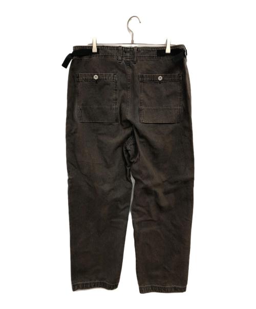 ATMOS（アトモス）ATMOS (アトモス) デニムカーゴパンツ／Denim Cargo Pants ブラウン サイズ:XXLの古着・服飾アイテム