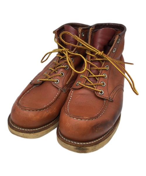 RED WING（レッドウィング）RED WING (レッドウィング) 8131 モックトゥ アイリッシュセッター／MOC TOE IRISH SETTER ブラウン サイズ:42の古着・服飾アイテム