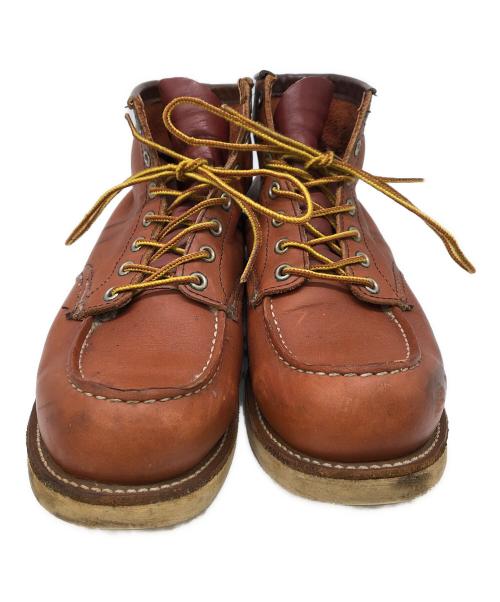 RED WING（レッドウィング）RED WING (レッドウィング) 8131 モックトゥ アイリッシュセッター／MOC TOE IRISH SETTER ブラウン サイズ:42の古着・服飾アイテム