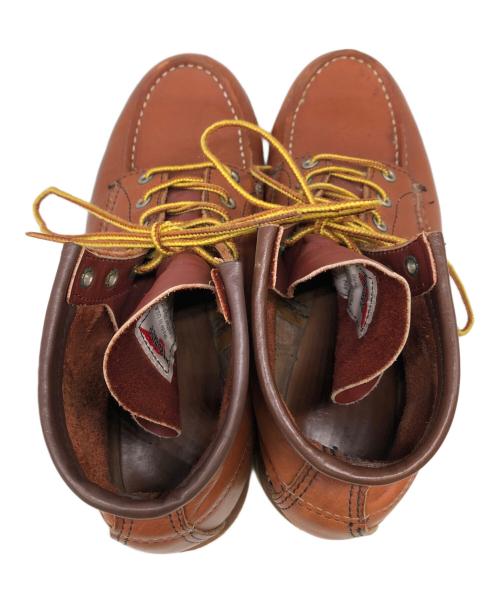 RED WING（レッドウィング）RED WING (レッドウィング) 8131 モックトゥ アイリッシュセッター／MOC TOE IRISH SETTER ブラウン サイズ:42の古着・服飾アイテム