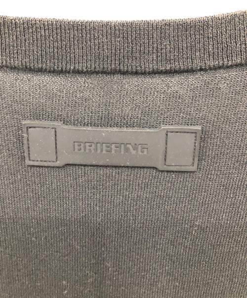 BRIEFING（ブリーフィング）BRIEFING (ブリーフィング) 半袖カットソー ブラック サイズ:XLの古着・服飾アイテム