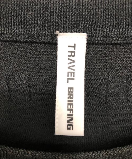 BRIEFING（ブリーフィング）BRIEFING (ブリーフィング) 半袖カットソー ブラック サイズ:XLの古着・服飾アイテム