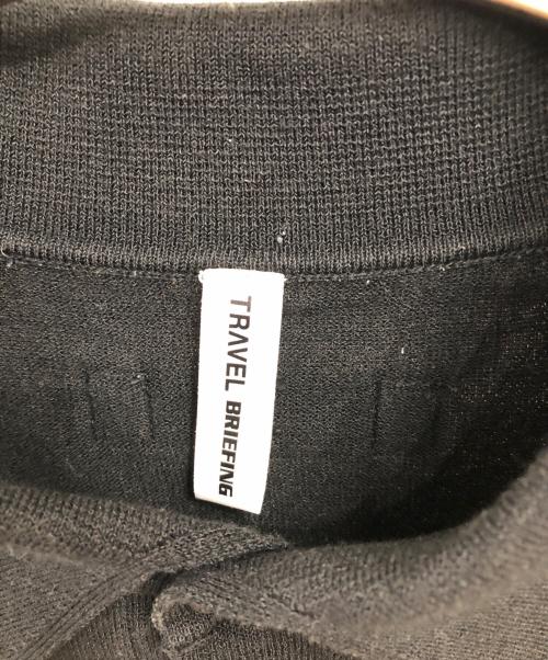 BRIEFING（ブリーフィング）BRIEFING (ブリーフィング) ポロシャツ ブラック サイズ:XLの古着・服飾アイテム