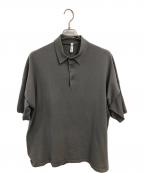 BRIEFINGブリーフィング）の古着「ポロシャツ」｜グレー