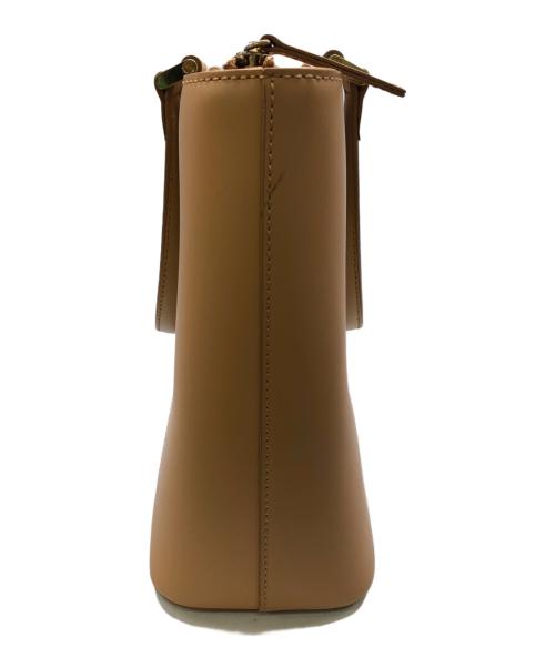 BURBERRY（バーバリー）BURBERRY (バーバリー) ハンドバッグ／HAND BAG ブラウンの古着・服飾アイテム