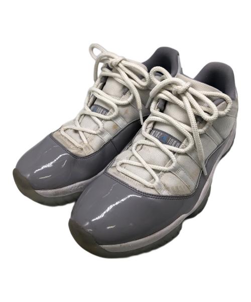 NIKE（ナイキ）NIKE (ナイキ) エアジョーダン 11 レトロ ロウ／AIR JORDAN 11 RETRO LOW ホワイト サイズ:30cmの古着・服飾アイテム