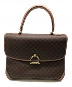 CELINEセリーヌ）の古着「マカダム ホースビットハンドバッグ／MACADAM HORSEBIT HAND BAG」｜ブラウン