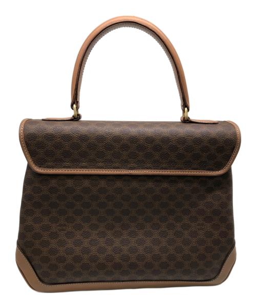 CELINE（セリーヌ）CELINE (セリーヌ) マカダム ホースビットハンドバッグ／MACADAM HORSEBIT HAND BAG ブラウンの古着・服飾アイテム