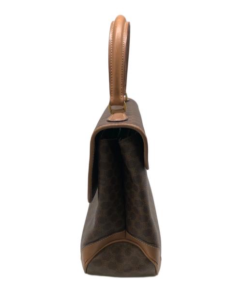 CELINE（セリーヌ）CELINE (セリーヌ) マカダム ホースビットハンドバッグ／MACADAM HORSEBIT HAND BAG ブラウンの古着・服飾アイテム