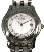 GUCCIグッチ）の古着「ラウンドフェイス／ROUND FACE」｜シルバー