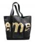 SUPREME (シュプリーム) ラフィアトートバッグ／Raffia Tote Bag ブラック：12000円