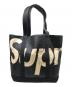 SUPREME（シュプリーム）の古着「ラフィアトートバッグ／Raffia Tote Bag」｜ブラック