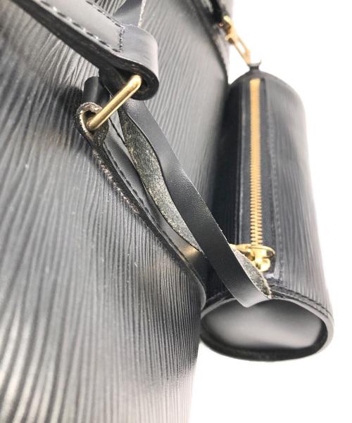 LOUIS VUITTON（ルイ ヴィトン）LOUIS VUITTON (ルイ ヴィトン) エピ スフロ ハンドバッグ／EPI SOUFFLOT HANDBAG ブラックの古着・服飾アイテム