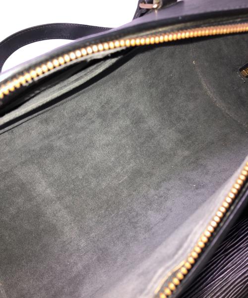 LOUIS VUITTON（ルイ ヴィトン）LOUIS VUITTON (ルイ ヴィトン) エピ スフロ ハンドバッグ／EPI SOUFFLOT HANDBAG ブラックの古着・服飾アイテム